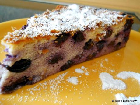 Heidelbeer-Quark-Kuchen