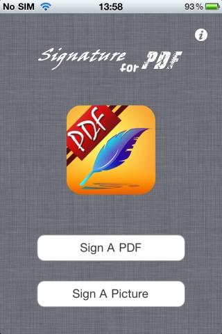 Signature for PDF – Unterschreibe deine PDF Dokumente auf dem iPhone