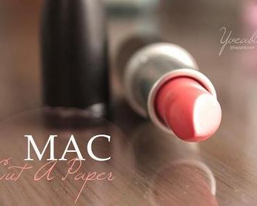 MAC Lipstick "Cut A Paper"
