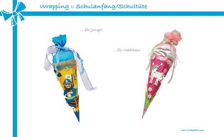 Wrapping :: Schulanfang/Schultüte