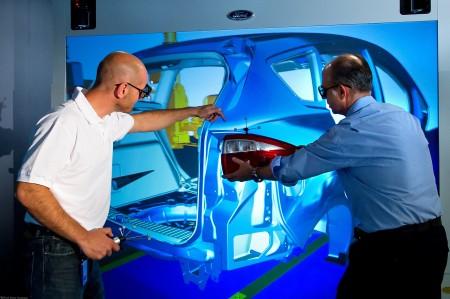 Ford Engineers Evaluate Manufacturing Processes in a Virtual Env