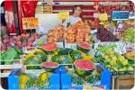 Antipasti, Salami, Formaggio, Verdure, Frutti e Dolci – Bilder vom Markt in Luino