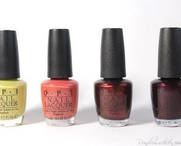 OPI Germany Collection – Swatches, Part 3