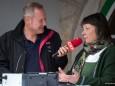 Gabi Arzberger im Interview bei Radio 4/4 - Dirndlspringen & Slackline Event auf der Mariazeller Bürgeralpe 2012