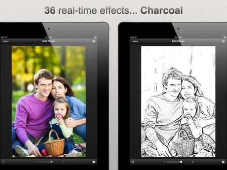 iBooth – Viele Effekte warten in der iPhone und iPad App auf ihren Einsatz