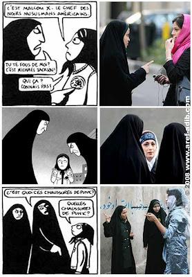 Persepolis (Comic) vs Reality