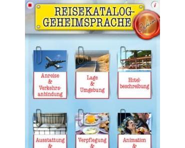 Reisekatalog – Geheimsprache: der Urlaubscheck auf dem iPhone