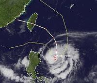 Tropischer Sturm TEMBIN | IGME wahrscheinlich als Taifun nach Taiwan