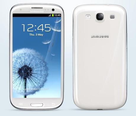Samsung Galaxy S3 Marmor-Weiss