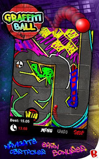 Graffiti Ball – Das künstlerische Physik-Puzzle für dein Android Phone