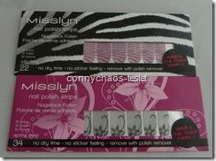 Misslyn Nagellack Folien