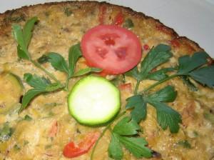 Gemüse-Omelette