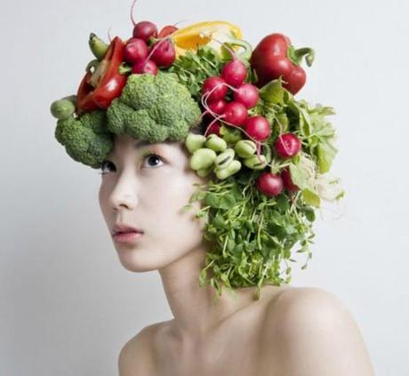 die neuste Mode ist: Gemüse