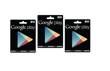 Google Play - Gift Cards