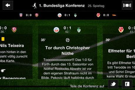 Herzrasen: Gratis Fußball Live Ticker von der Telekom
