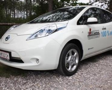 Nissan Leaf mit einer Reichweite von 250 Kilometern