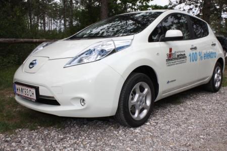 Nissan Leaf mit einer Reichweite von 250 Kilometern