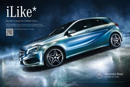 Mercedes-Benz A Klasse Werbung Print