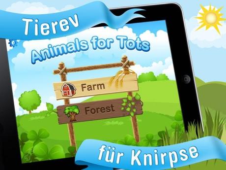 Tiere für Kleinkinder.  Animierte Lernkarten mit Tiergeräuschen