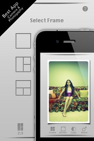 InFrame Foto – Erstelle Collagen und nutze die vielen Effekte dieser kostenlosen App