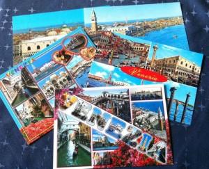 Venedig Postkarten
