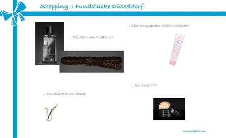 Shopping :: Fundstücke Düsseldorf
