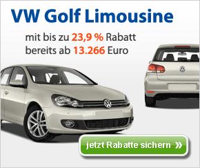 Der neue VW Golf 6 mit Rabatt