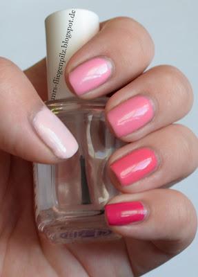 Ombre Nails in Rosa