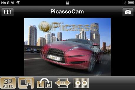 Review: PicassoMovie, PicassoCam und Pic3D-II Player mit Rahmen-Kit für iPhone 4/4S