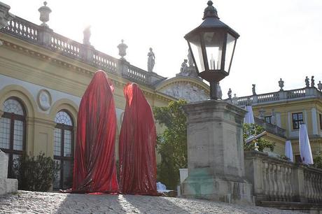 Public art show Kassel “Documenta City” – Mystical contemporary art sculptures by Manfred Kielnhofer