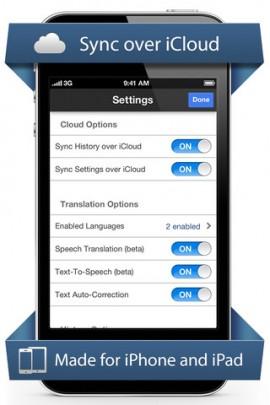 GoTranslate – übersetzt Texte in 66+ Sprachen
