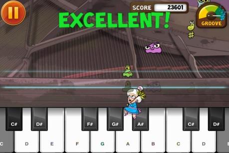 Piano Dust Buster – Song Game zum Lernen und Spielen auf dem iPhone und iPad