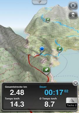 Maps 3D – GPS Tracks für alle Outdoor-Aktivitäten