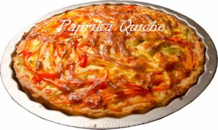 Paprika-Quiche