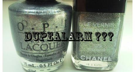 [Dupe?] OPI vs. Chanel