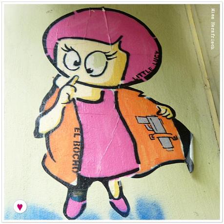 Miss Herzfrischs Berlin Streetart - Kunst in der Stadt Little Lucy