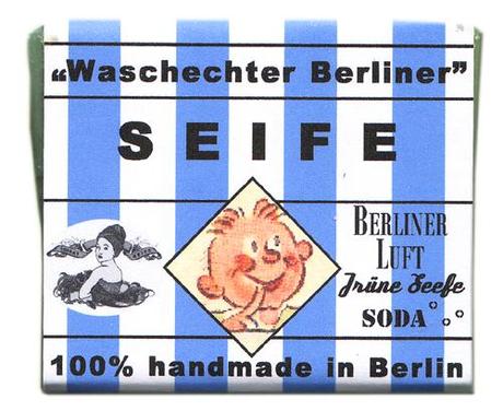 Das Seifenblog www.schoeneseife.de präsentiert den Waschechten Berliner. Eine handgemachte Seife von 1000 & 1 Seife