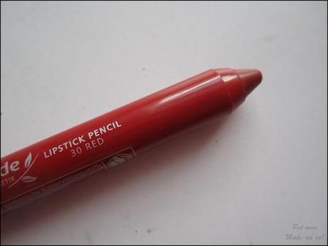 alverde Lipstick Pencil Red