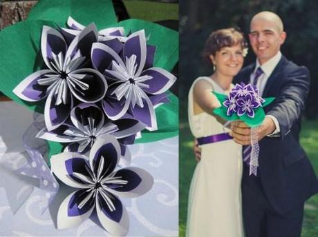 Hochzeits DIY: Kusudama Papierblumen / Wedding DIY: Kusudama paper flowers