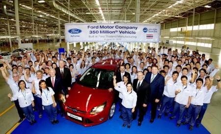 Ford feiert das 350-millionste Fahrzeug