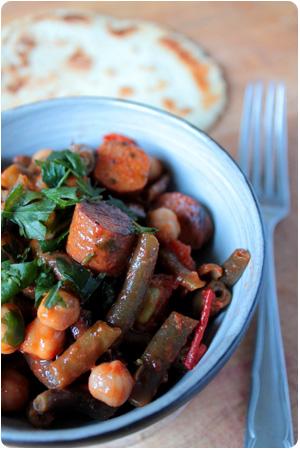 Mean Green Chipotle Beans - Cowboystyle!
