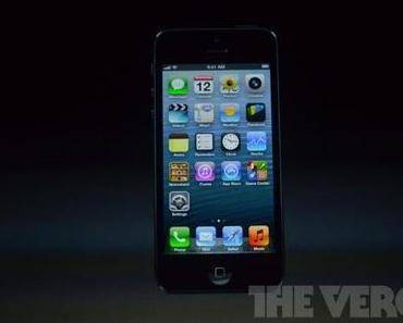 Apple iPhone 5 mit 4-Zoll-Display und LTE offiziell vorgestellt