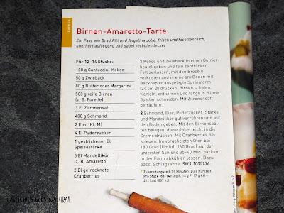 Birnen-Amaretto-Tarte [Bakery]