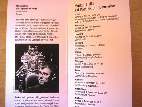 (Lesung) Markus Heitz auf Tour mit den Legenden der Albae