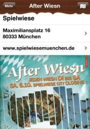 Münchner Oktoberfest 2012 – Wies’n 2012 auf dem iPhone, iPod touch