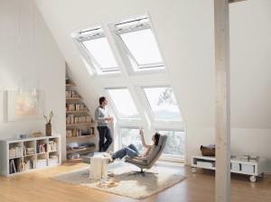 Dachfenster machen jede ehemalige Dunkelkammer zu einer echten Lichtoase. Foto: VFF/VELUX Deutschland GmbH 