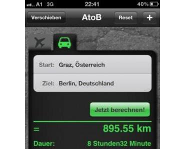 AtoB Distance Calculator PRO – heute kostenlos