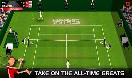 Stick Tennis – Hol dir für ein schnelles Match den Court direkt auf dein Android Phone