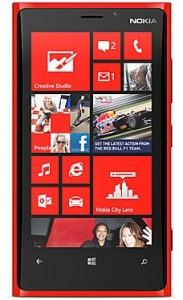 Rot Lumia 920 von Nokia