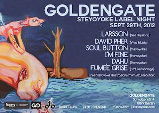 2x2 Gästelistenplätze für Steyoyoke Label Night at Golden Gate, 29.09.2012